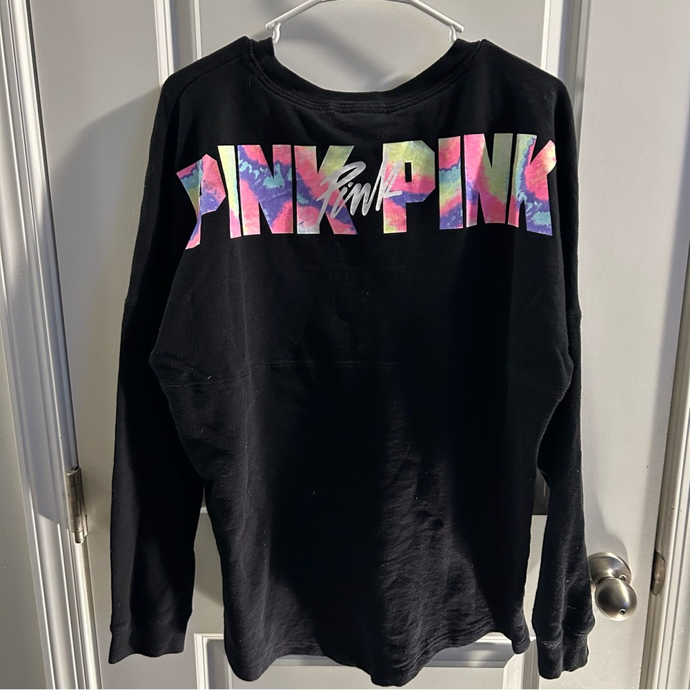 Black PINK Victoria's Secret Long Sleeve Top